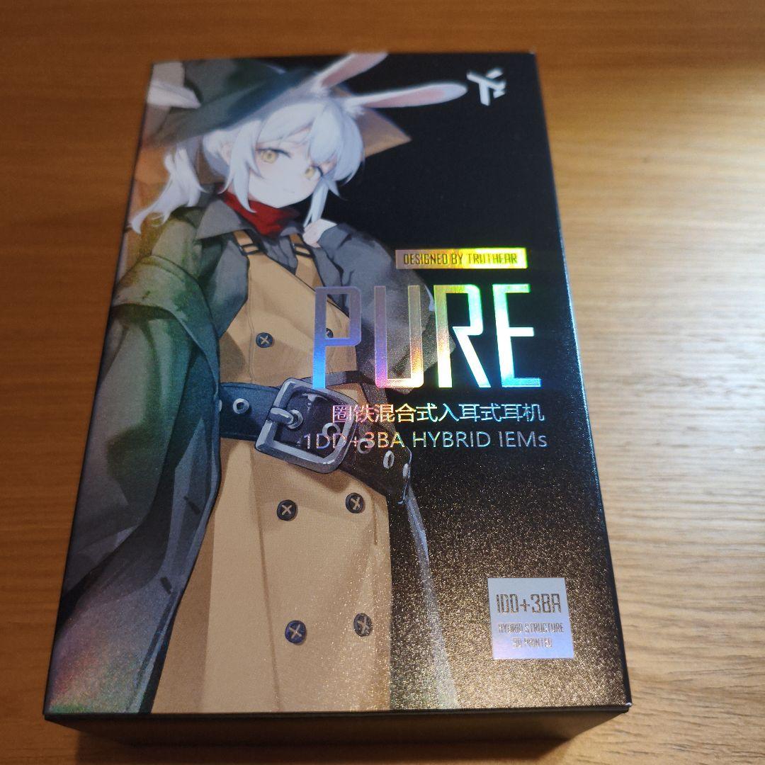 【ほぼ新品】Truthear Pure iem 有線イヤホン