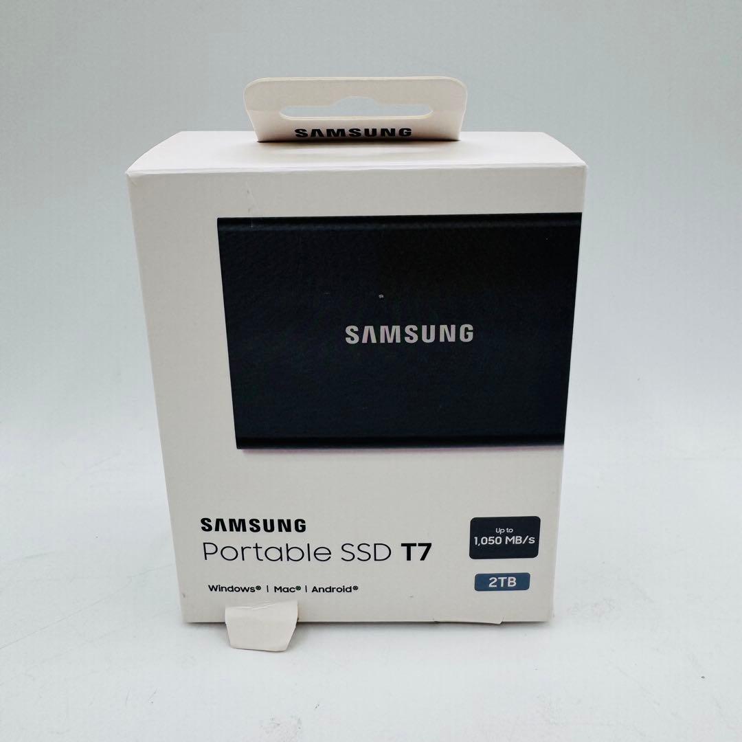 【美品】Samsung T7 2TB USB3.2 Gen2 外付けSSD
