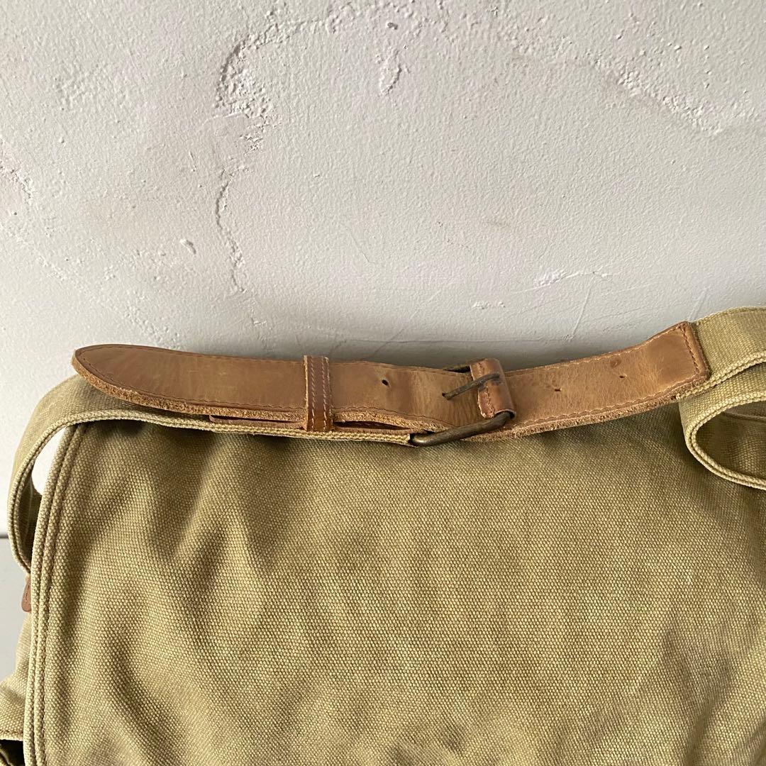 00s L.L.BEAN エルエルビーン　ショルダーバッグ　カバン　レザー　鞄