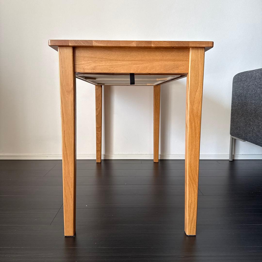 無印良品木製デスク　オーク材　110cm