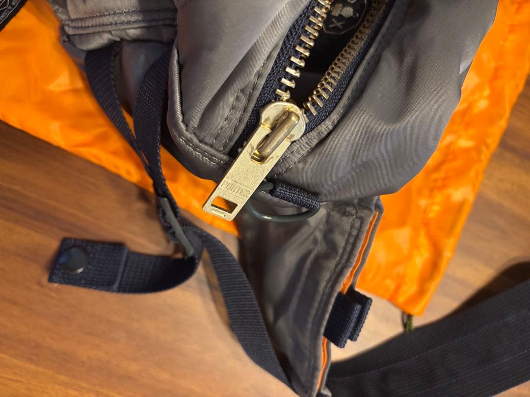 PORTER / PX TANKER FANNY PACK シルバーグレー