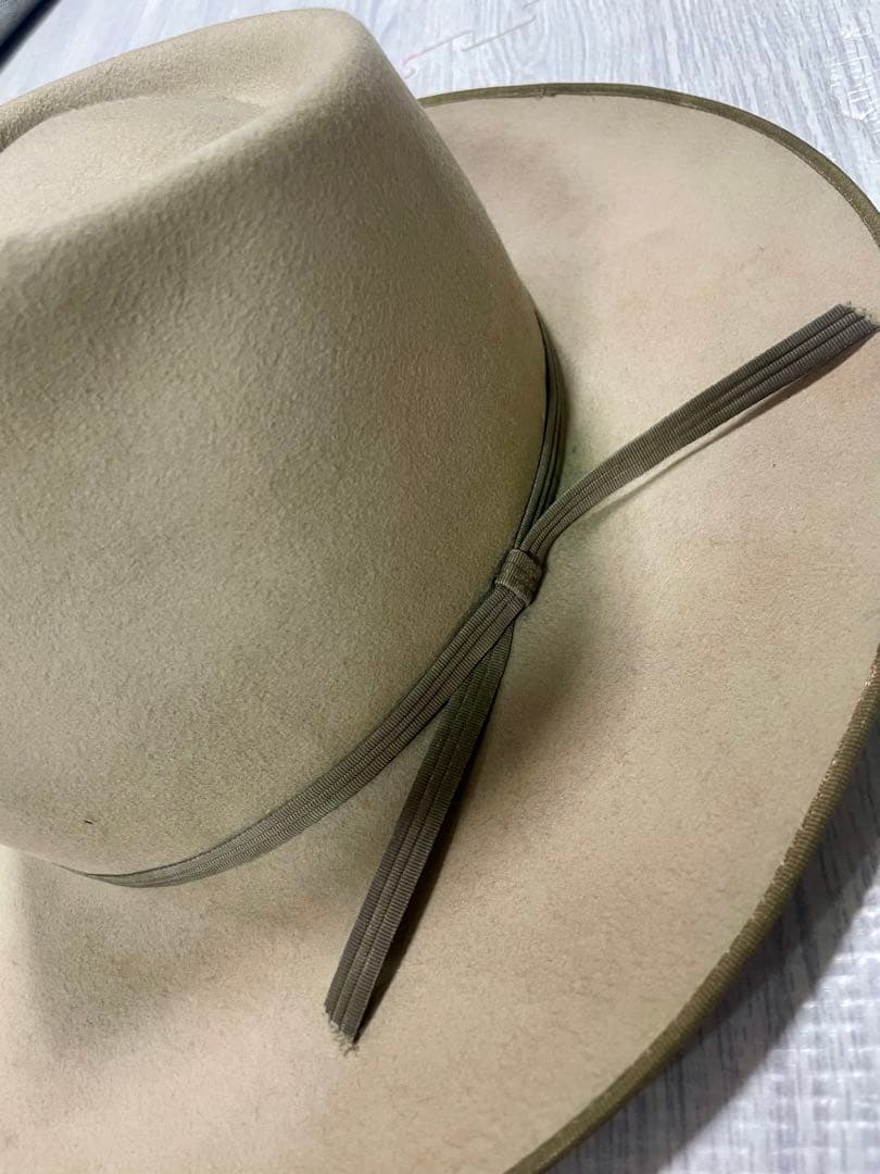 ジョニーデップ 着　ヴィンテージハット　ファットハッター　STETSON RRL