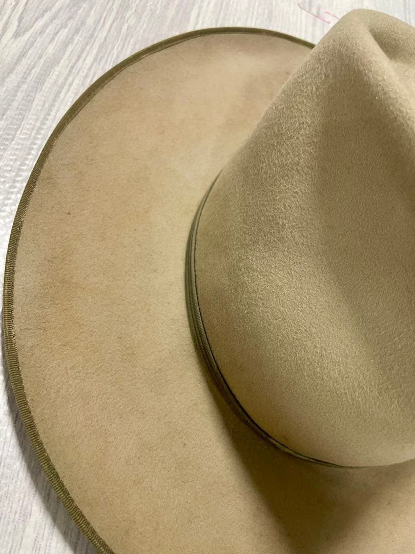 ジョニーデップ 着　ヴィンテージハット　ファットハッター　STETSON RRL