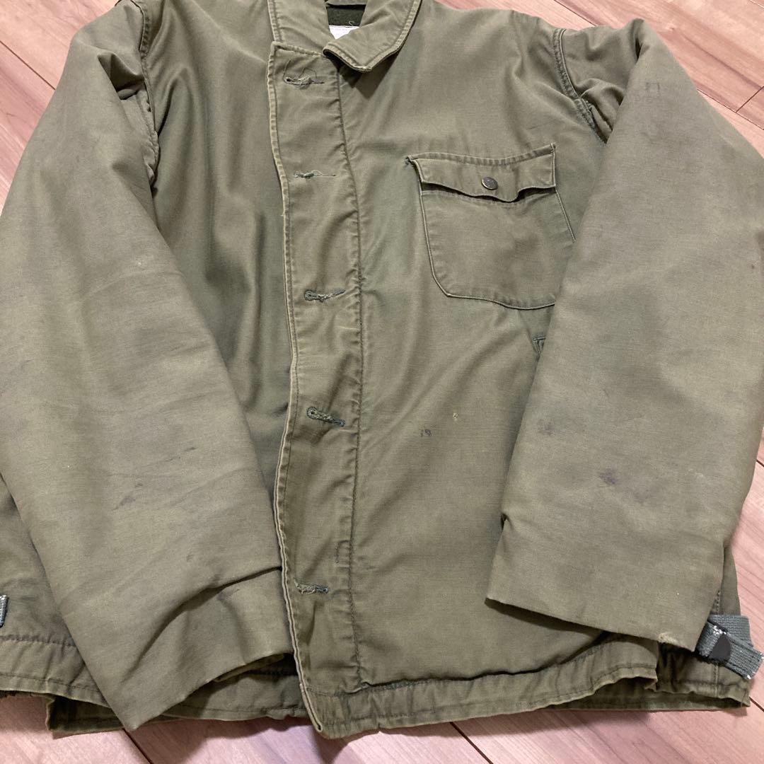アメリカ軍　ミリタリー　ジャケット　デッキジャケット　a-2