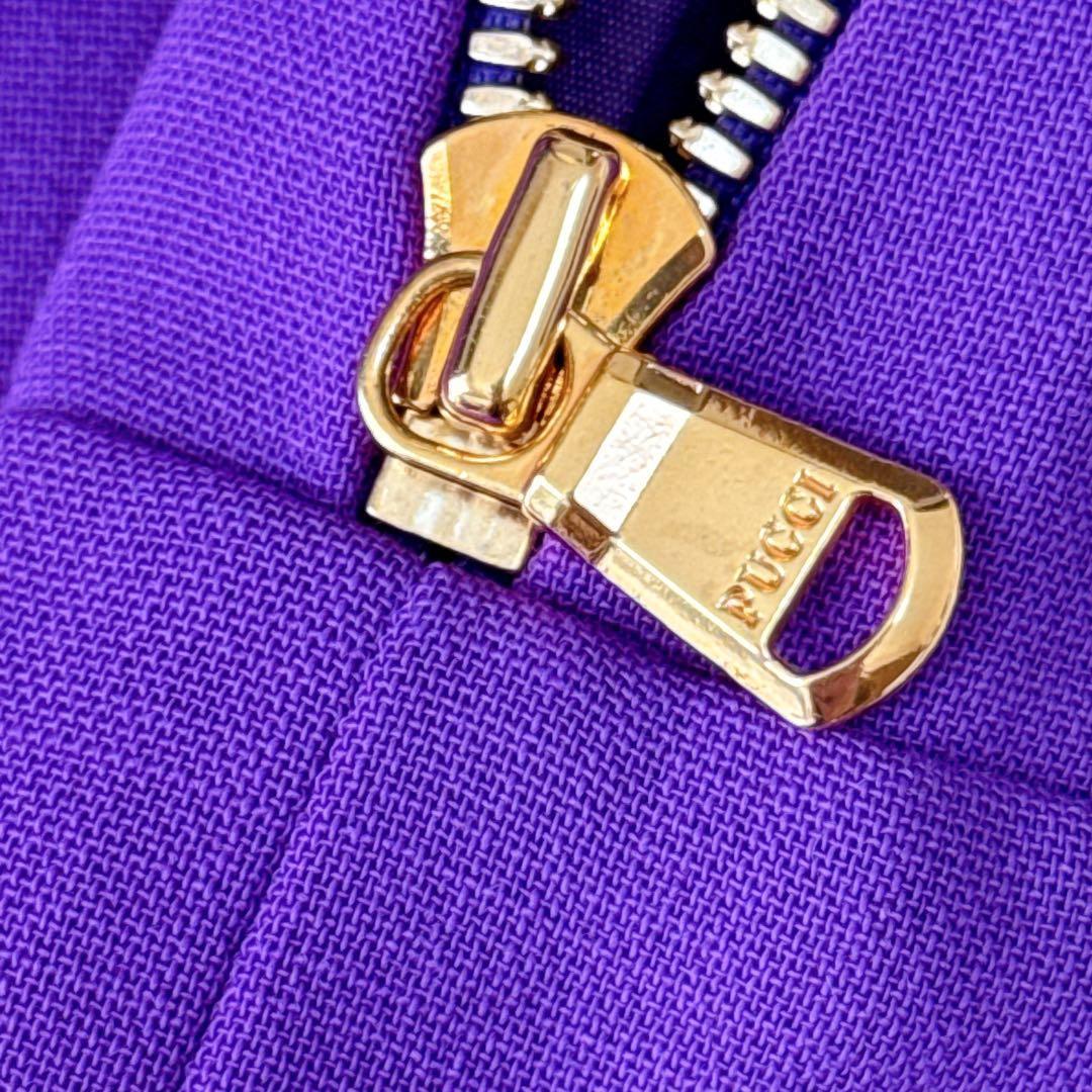 EMILIO PUCCI エミリオプッチ ロングワンピース ドレス パープル