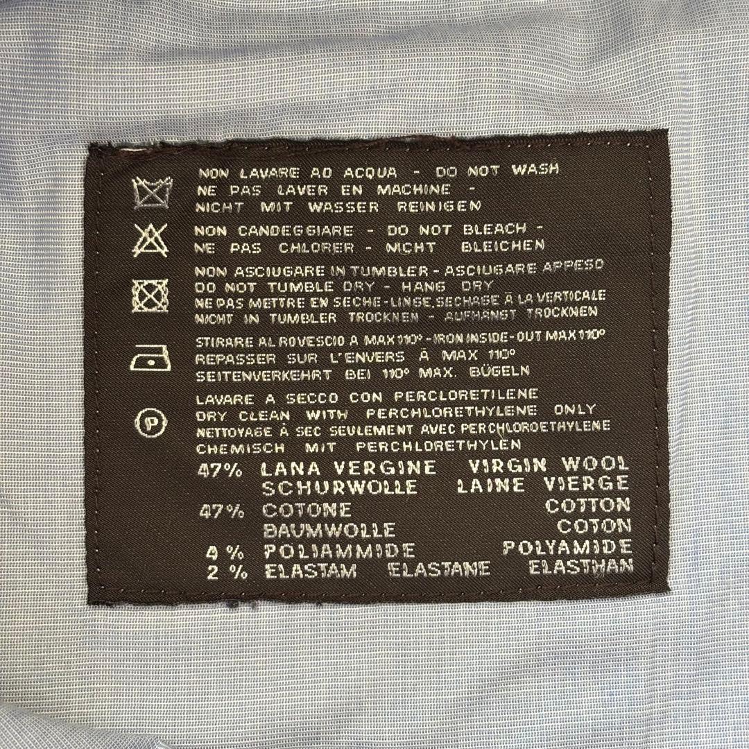 PT01 デニム調 スラックス 46 EVO FIT ストレッチ　ルーマニア製