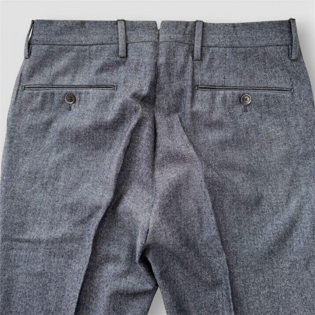 PT01 デニム調 スラックス 46 EVO FIT ストレッチ　ルーマニア製