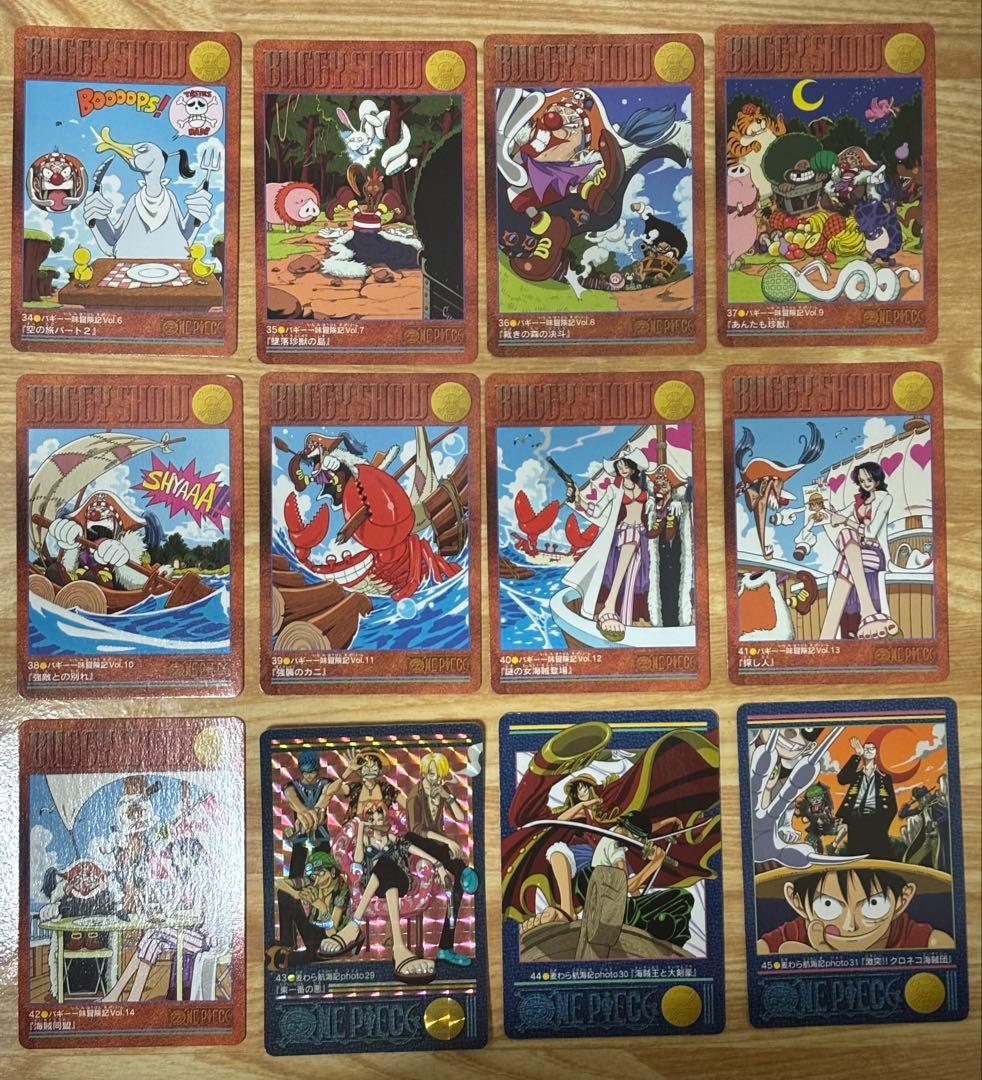 ワンピース　ビジュアルアドベンチャー　168枚　コンプリートセット