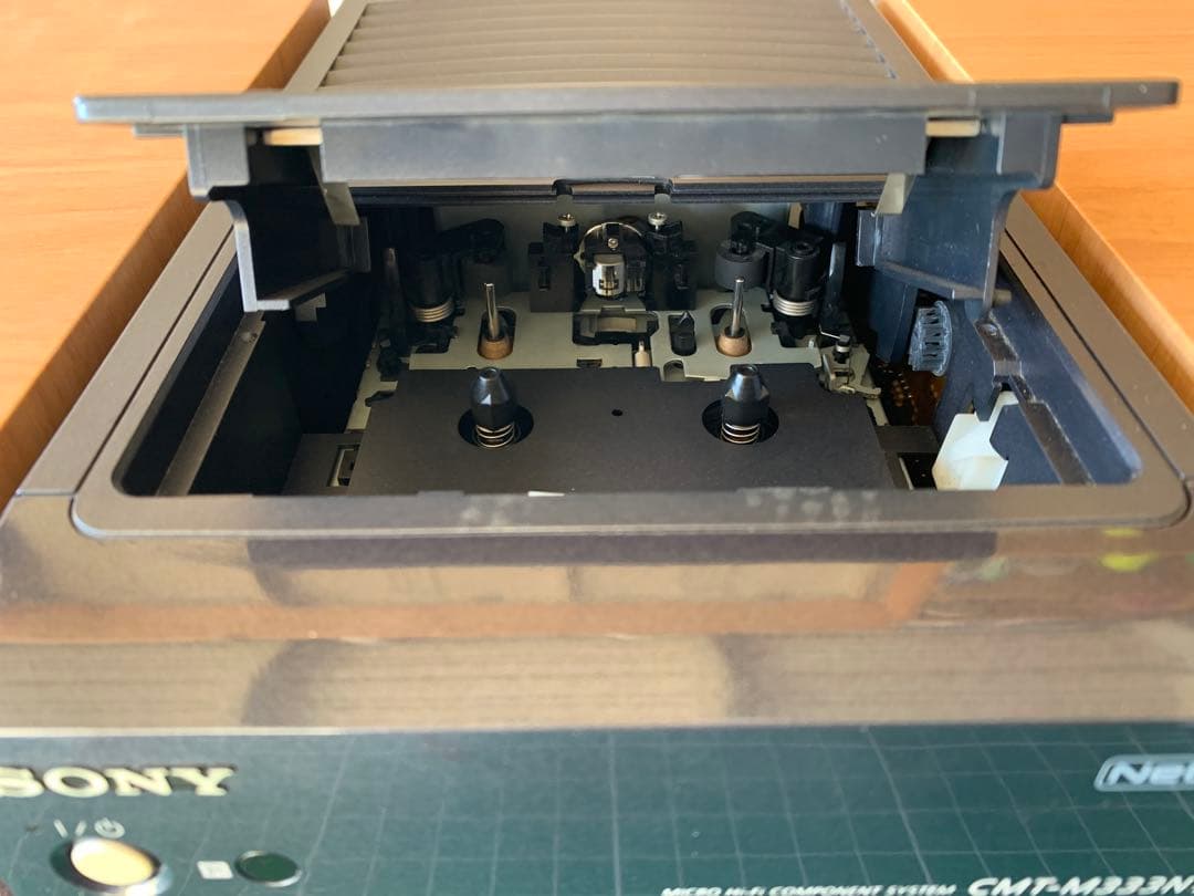 SONY ミニコンポ　CMT-M333NT CD・MD・カセットデッキ