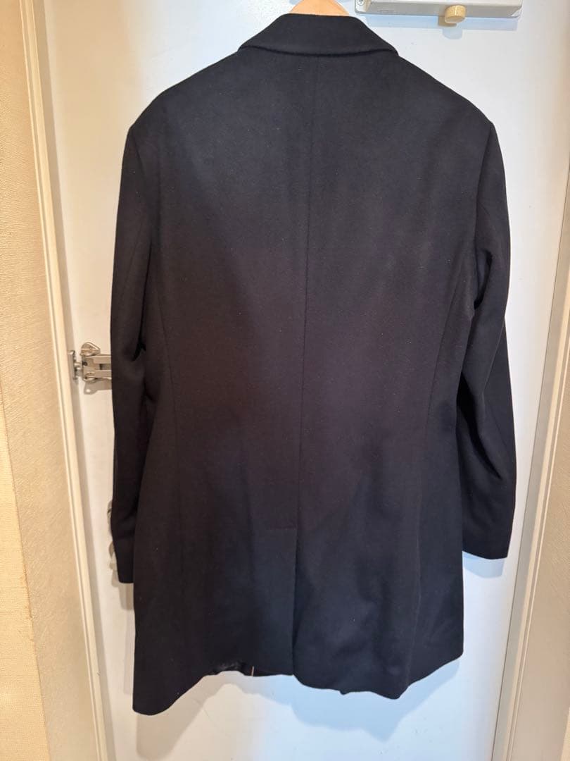 BOSS ブラック テーラード シングルコート 56