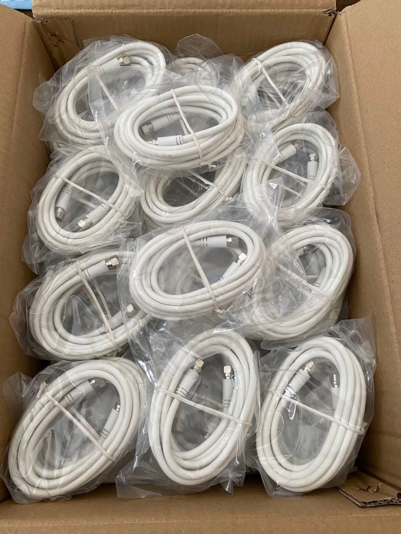 同軸ケーブル　3.0m 50本