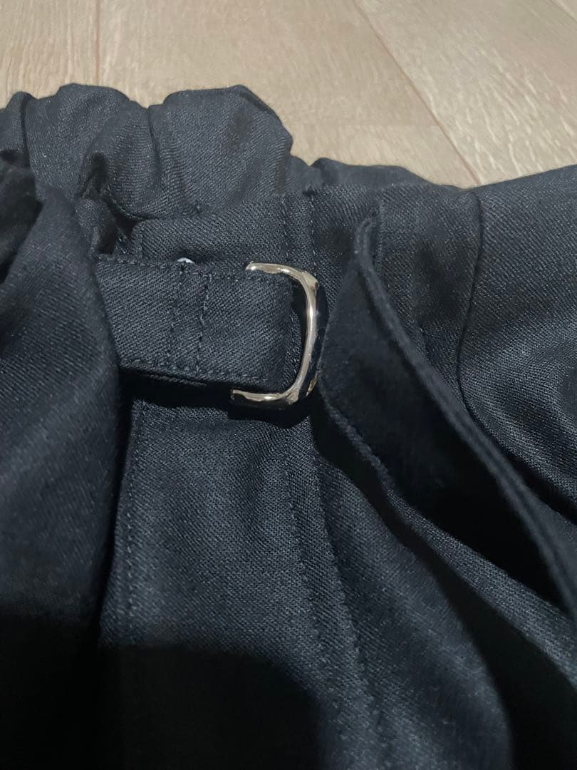 ANCELLM BACKSATIN BELTLESS SLACKS(サイズ:1)