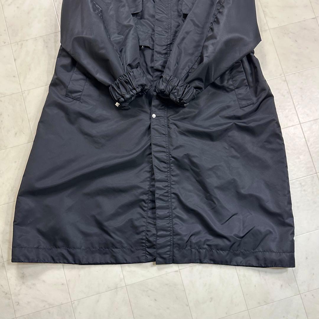 〈新品〉tk.TAKEO KIKUCHI【M】ナイロンドロストフードコート 黒