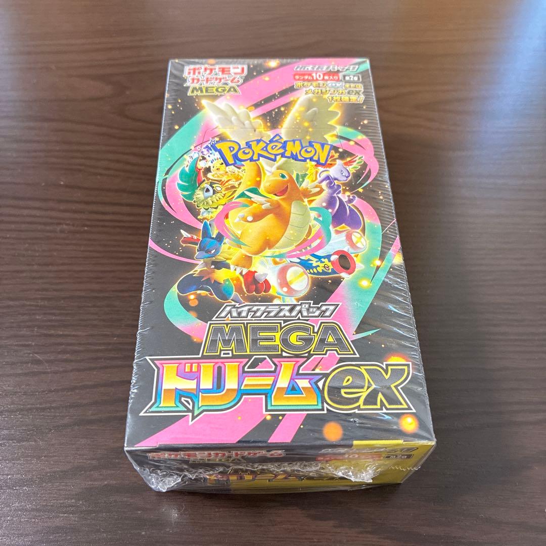 ポケモンカードゲーム MEGAドリームEX 新品　未開封　シュリンク付き