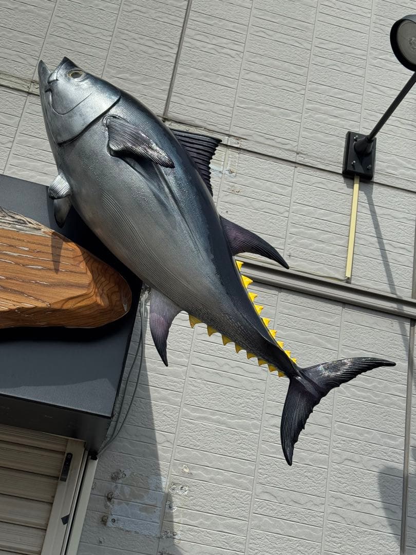 リアルマグロ立体オブジェ 約1m？