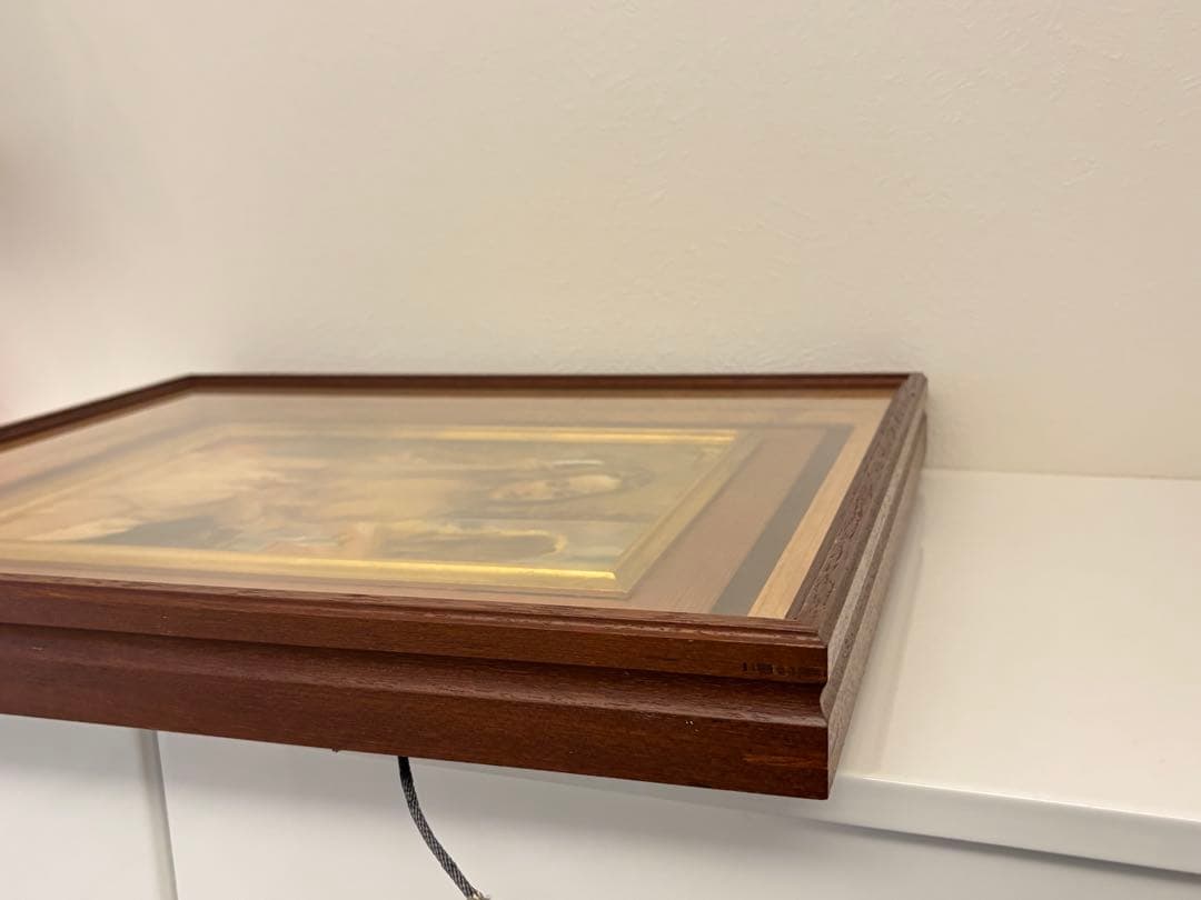 裸婦　額　菅沼金六　箱付