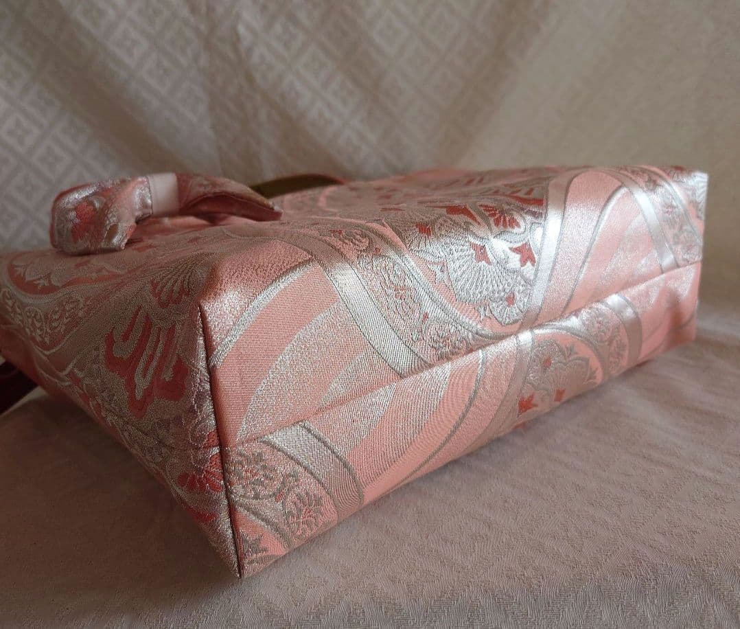 専用 正絹 中古袋帯 リメイクＡ４ 蓋付き２点おまとめ