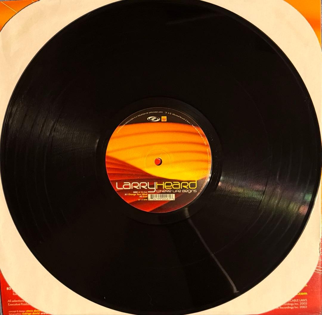 洋楽 Larry Heard / Where Life Begins (2LP )