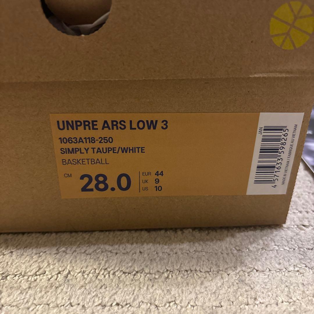 シューズ(男性用) asics ballaholic UNPRE ARS LOW 3