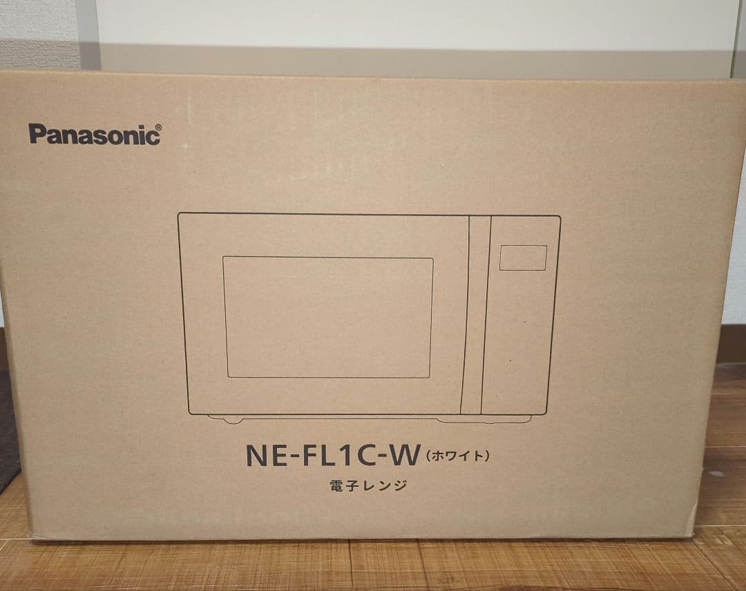 Panasonic NE-FL1C-W ホワイト 電子レンジ