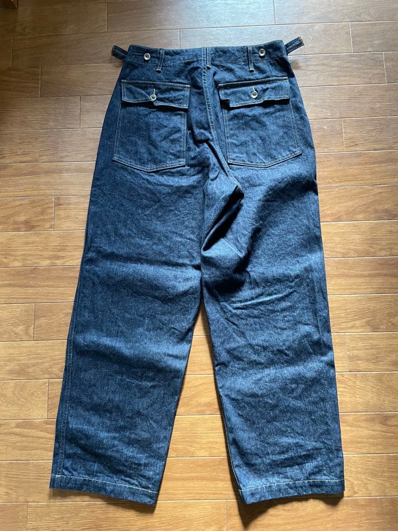 EG WORKADAY ワーカデイ　FATIGUE PANT コーンデニム　S