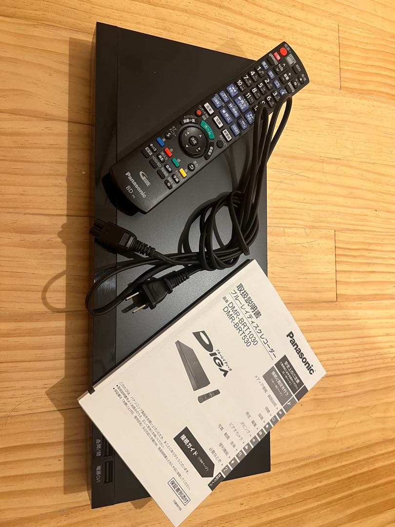 パナソニック ブルーレイレコーダー DMR-BRT1030