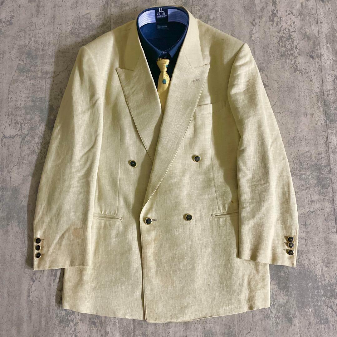 D*a様 超特価 dunhill 希少カラー カスタード ダブルブレストオーダー
