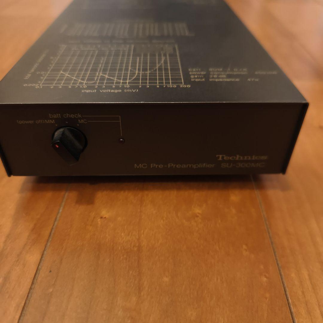 Technics MCプリアンプ SU-300MC 音響機器 動作未確認 現状品