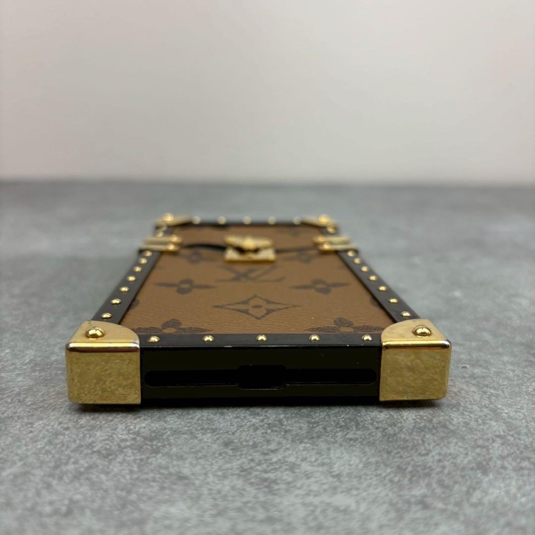 美品 ルイヴィトン iPhone7 8 SE アイトランク リバース モノグラム