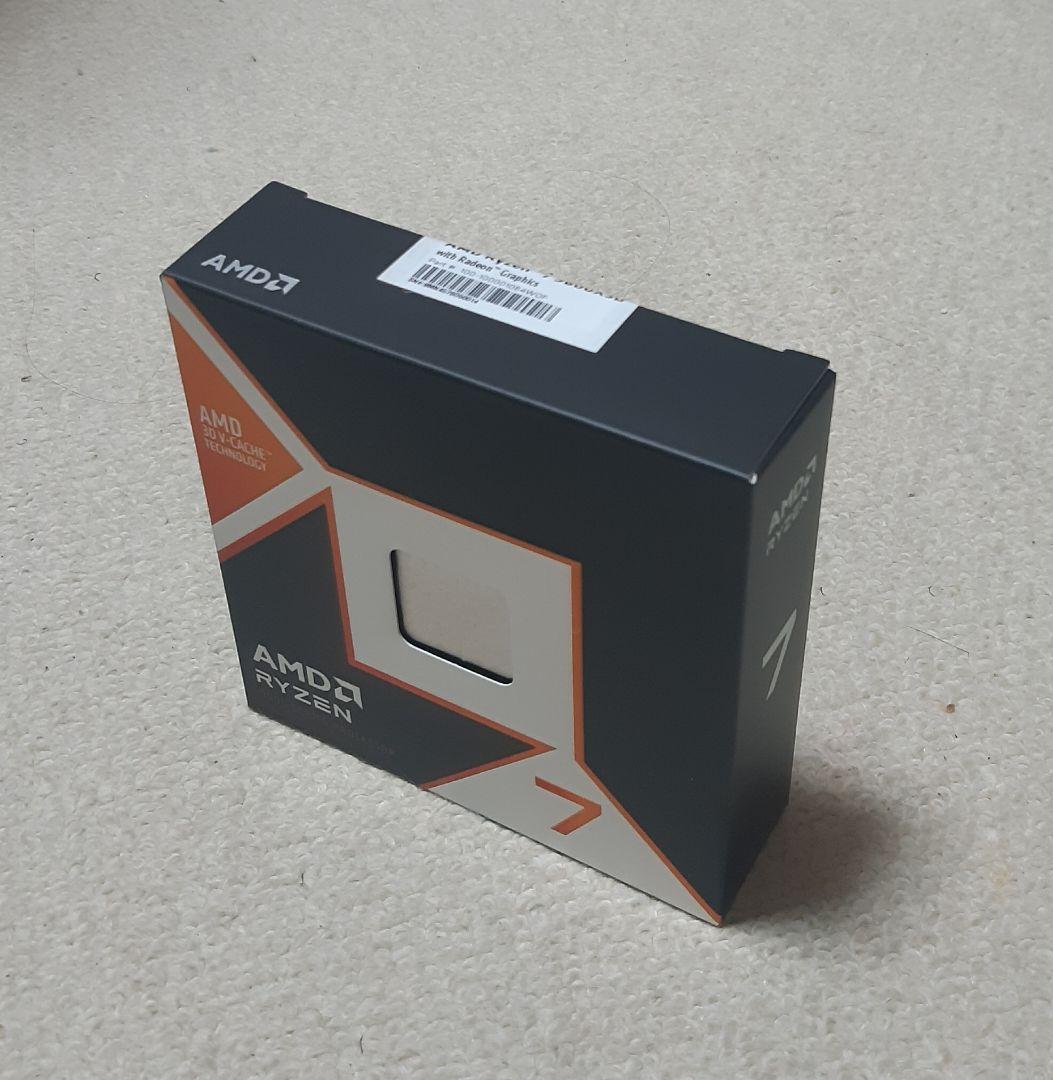 新品未開封 国内正規品 3年保証付 AMD Ryzen_7 9800X3D