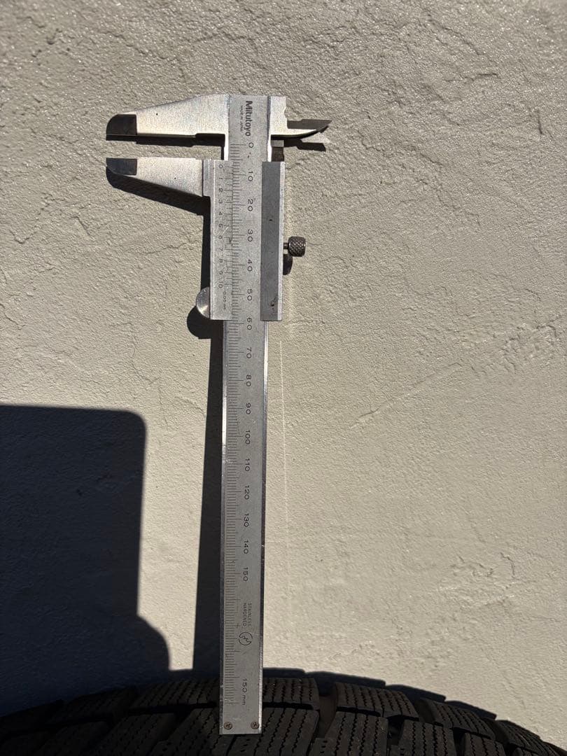 アルファードに使用スタッドレスタイヤセット