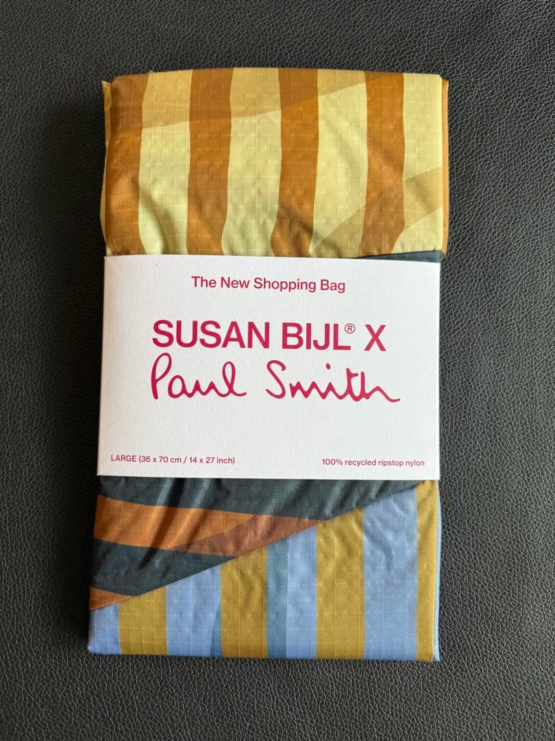 スーザンベル　ポールスミス　エコバッグ　ショッピングバッグ　L