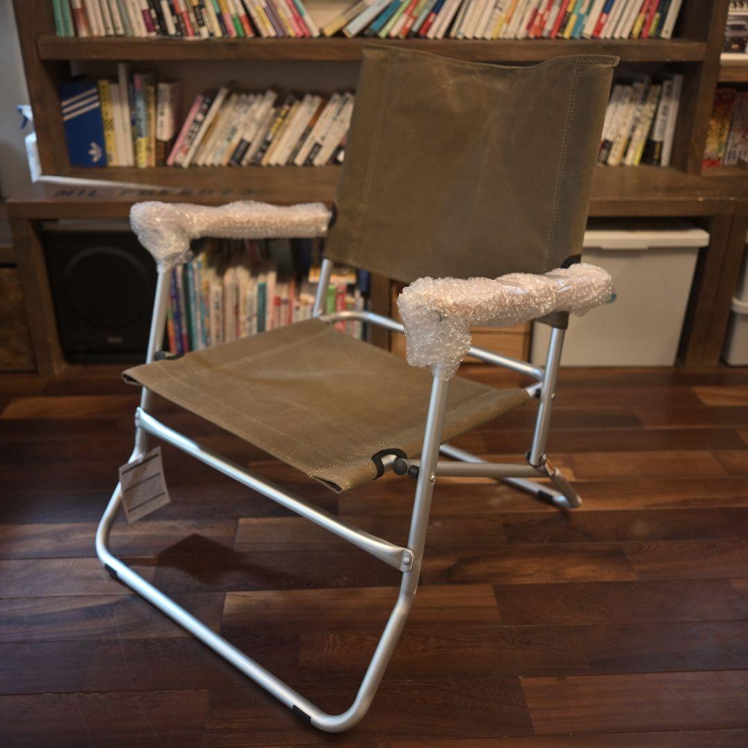 【2脚セット】POSTGENERALワックスドキャンバス ローバーチェア