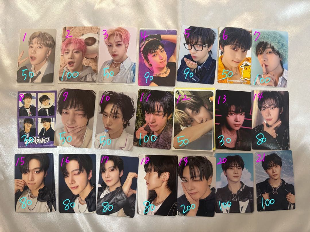 ZEROBASEONE ZB1 ゼベワン　トレカ　まとめ売り