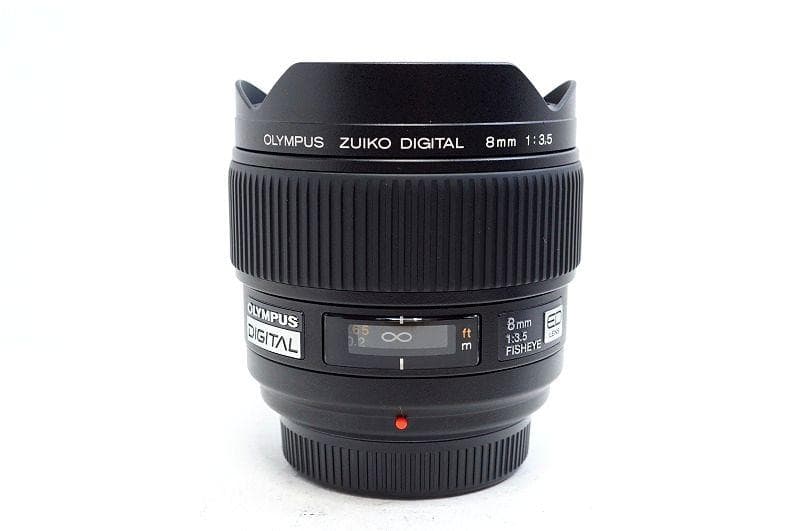 魚眼レンズ　オリンパス ZUIKO DIGITAL 8mm F3.5 ED
