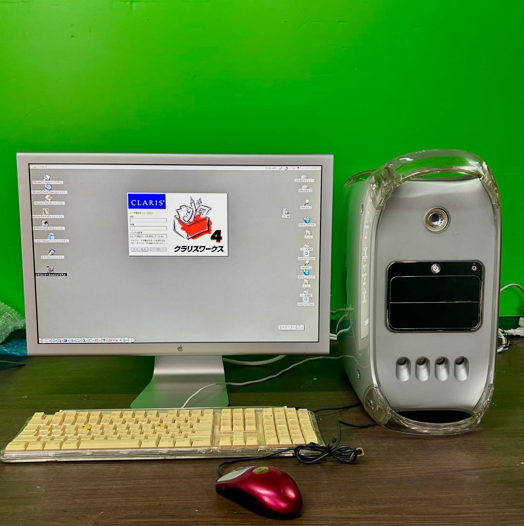 動作商品　Apple power Mac Ｇ4 MDD 9.2使用機種
