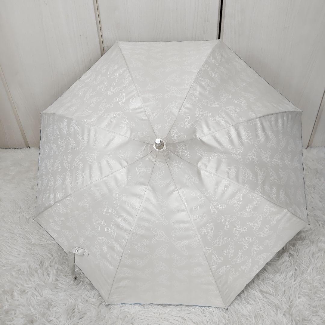 【美品】ヴィヴィアンウエストウッド パゴダ オーブ 総柄 日傘 晴雨兼用