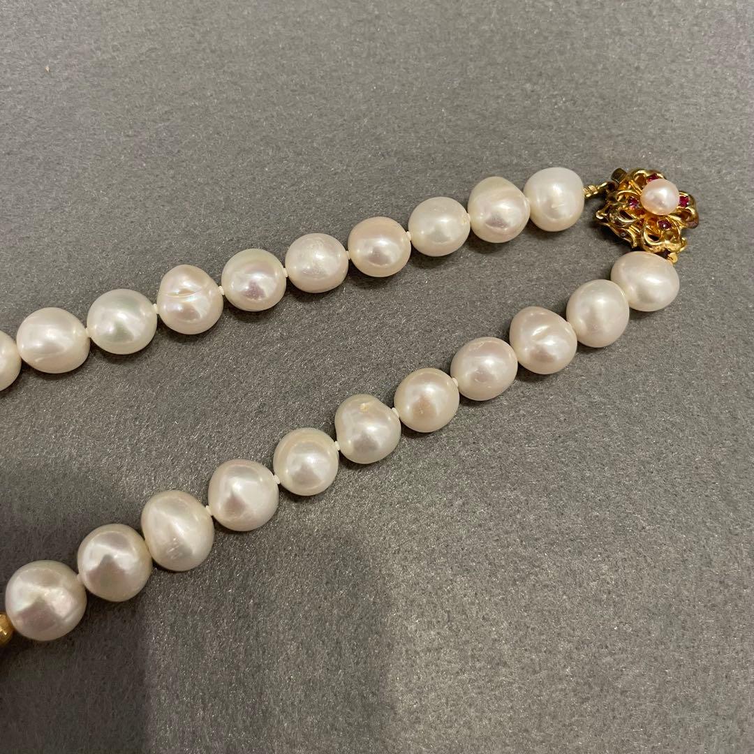 【F】本真珠 パールネックレス レディース タマヨシパール