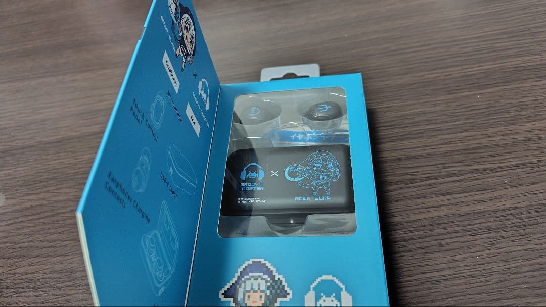 グルーヴコースター×がうる・ぐら ワイヤレスイヤホン