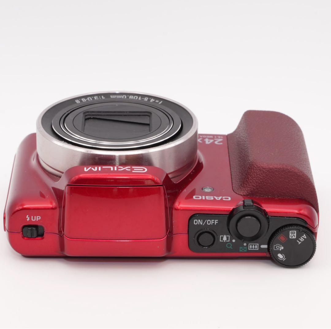 【動作品】CASIO EXILIM EX-H60 デジカメ 赤 作例アリ