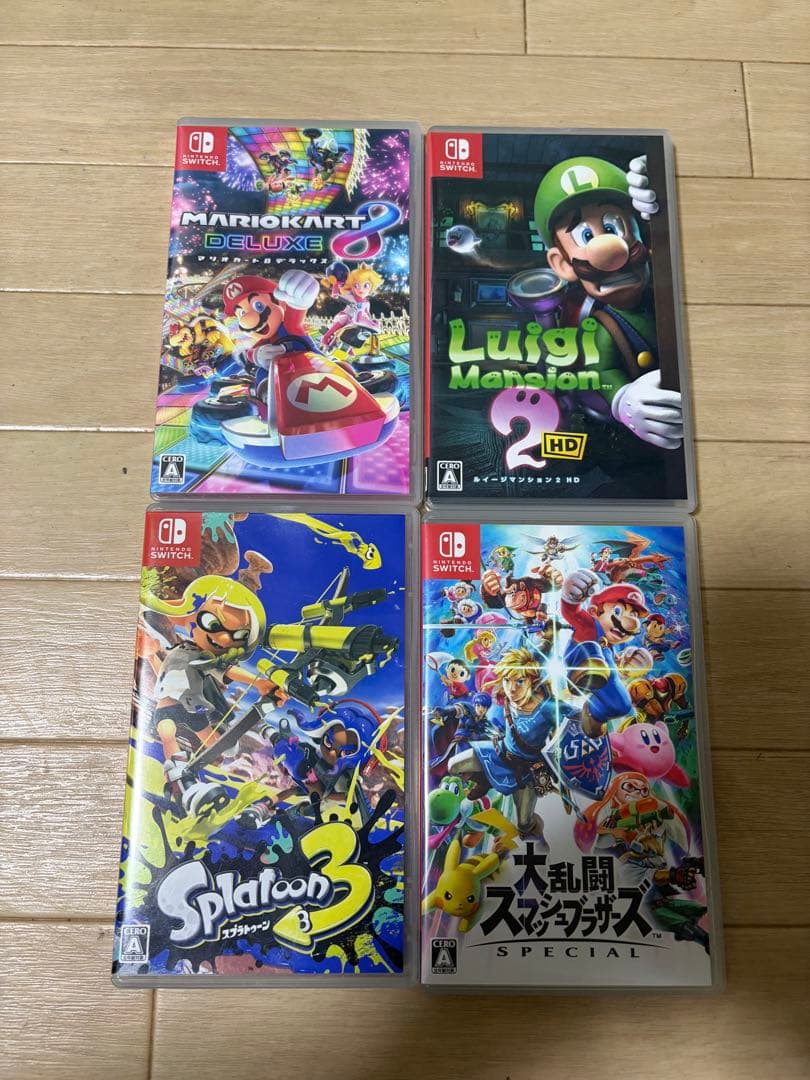 ニンテンドースイッチ　ソフトまとめ売り