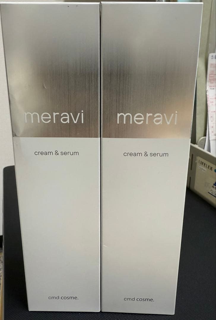 meravi 保湿クリーム 30g & 美容液 120mL セット 2個
