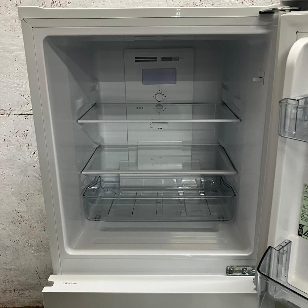 ツインバード 冷凍冷蔵庫 容量121L HR-G912 2023年製 N0717