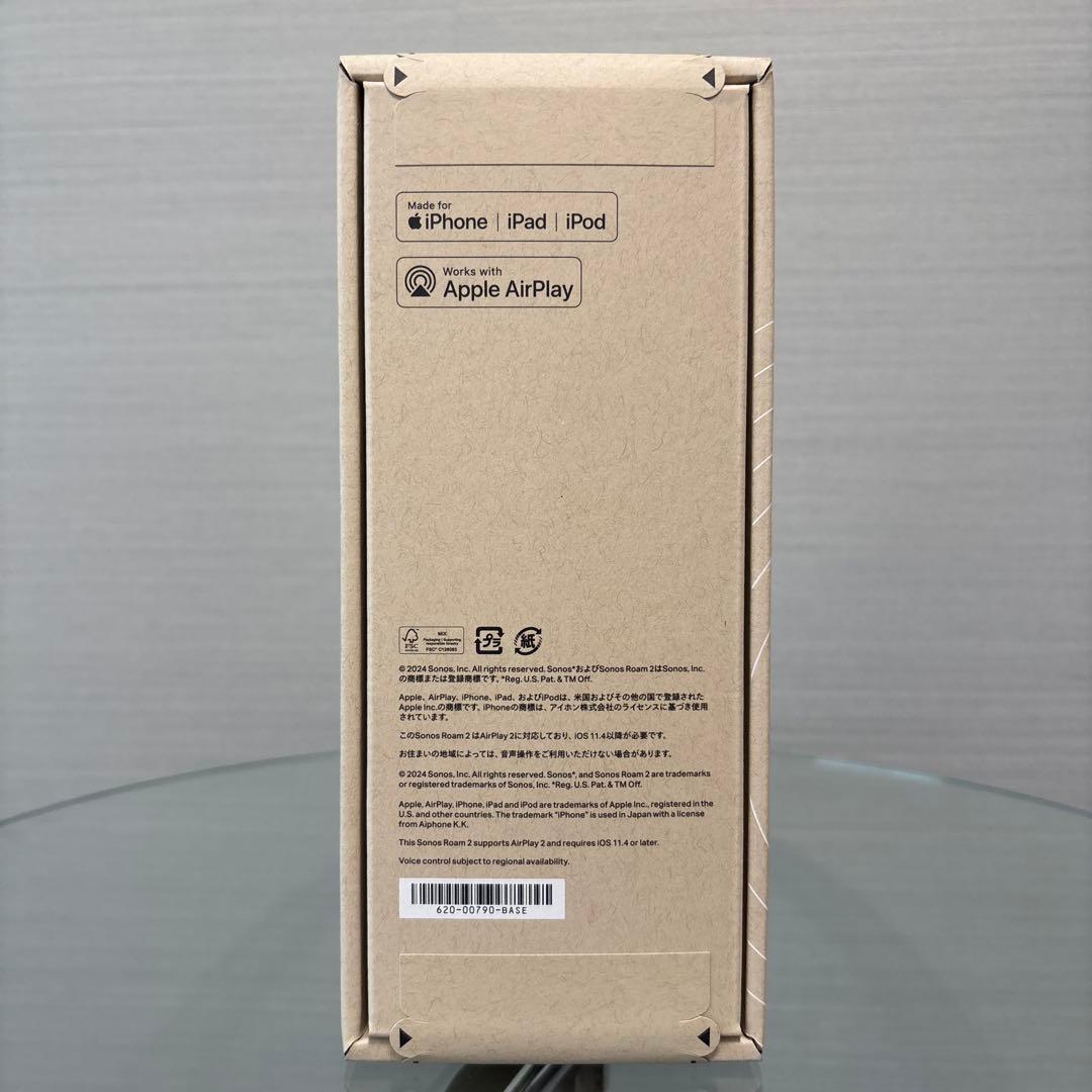 Sonos Roam2 ポーダブルスマートスピーカー　【未開封未使用】
