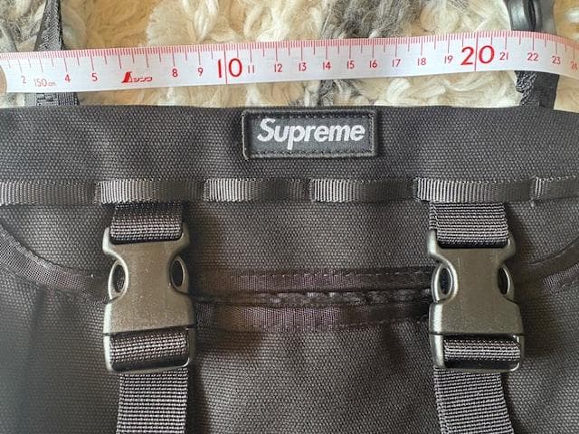 極上美品！人気⭐️【Supreme】ショルダーバッグ ブラック CORDURA⭐