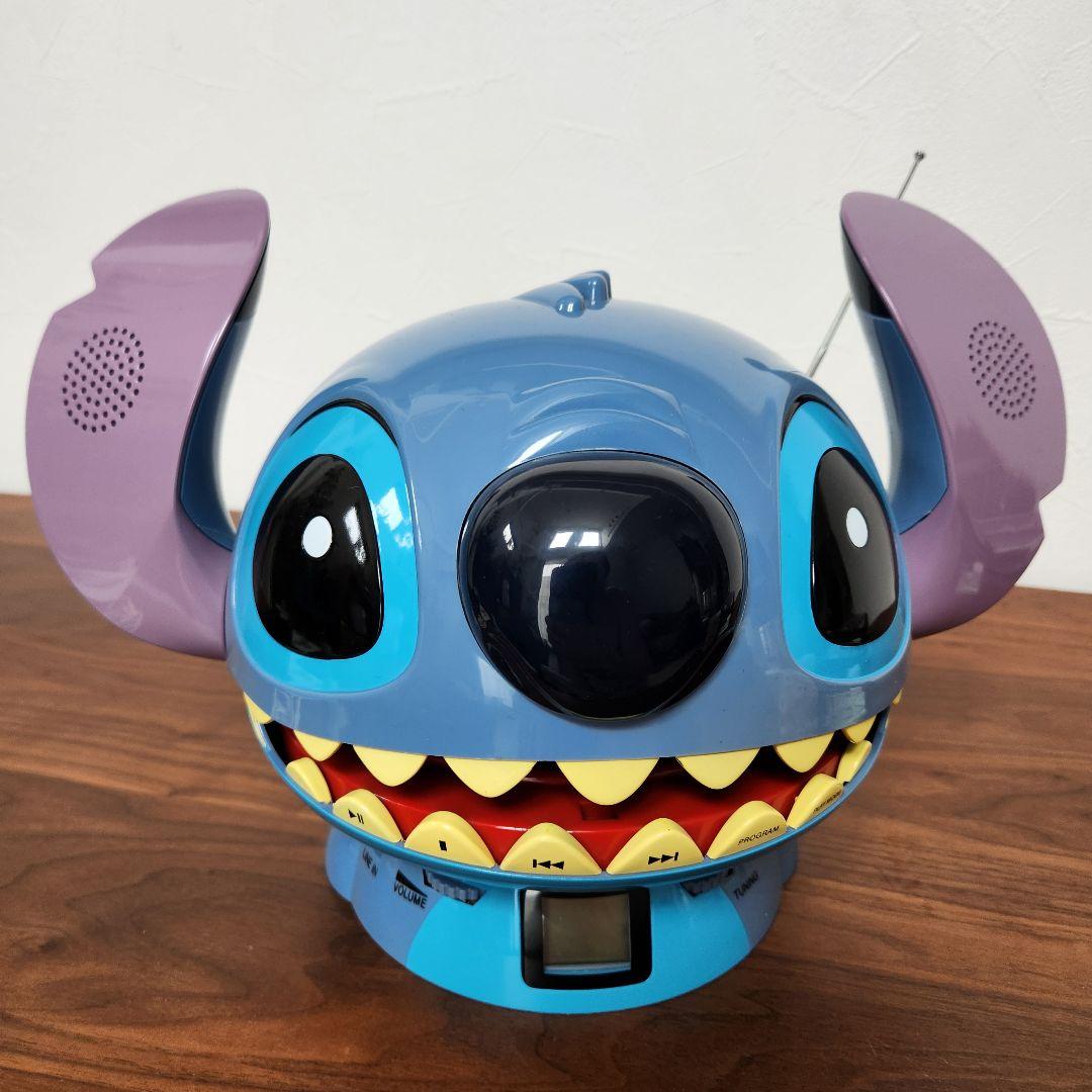 売約済みスティッチ ラジオ/CDプレイヤー　ディズニー