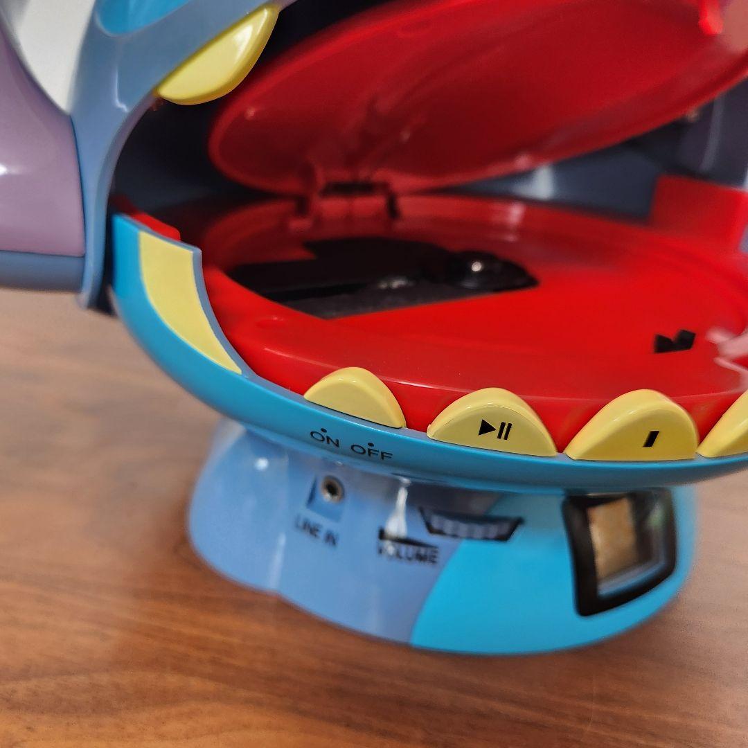 売約済みスティッチ ラジオ/CDプレイヤー　ディズニー