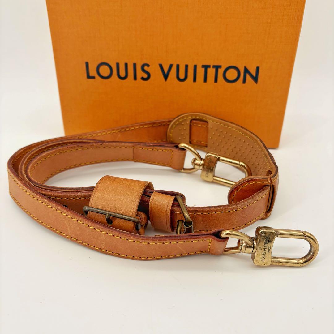 ルイヴィトン ショルダーストラップ キーポル ベルト 肩紐 ヌメ革 バッグ