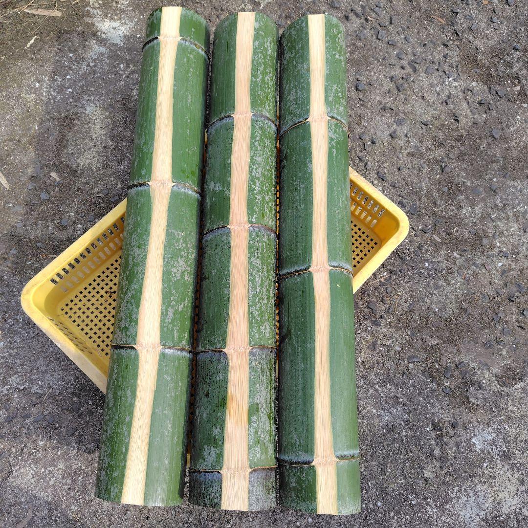 あんまん様「専用画面」　香川県産（孟宗竹）　大皿→３個　全長９０cm