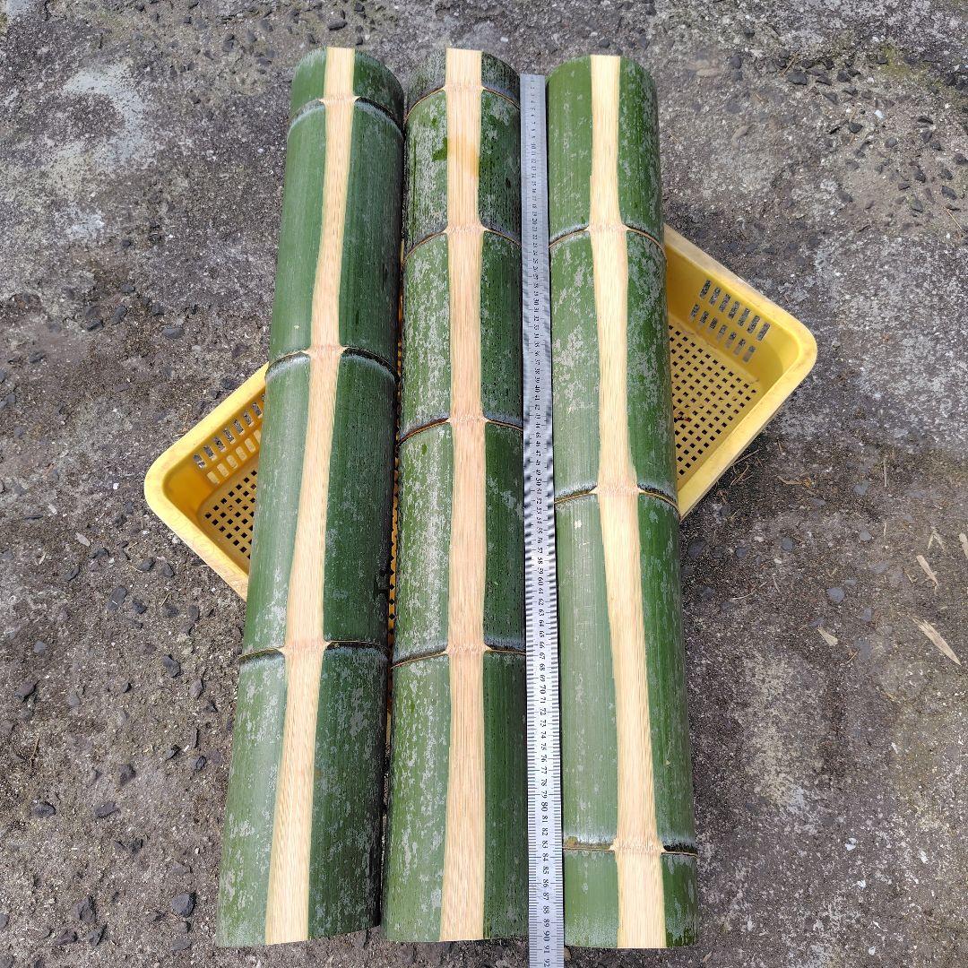 あんまん様「専用画面」　香川県産（孟宗竹）　大皿→３個　全長９０cm